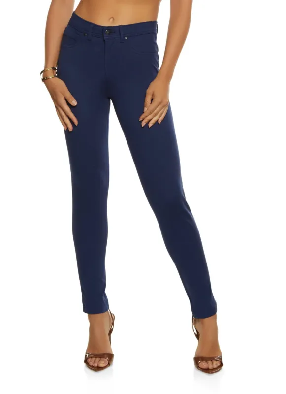 Ponte Skinny Leg Pants sold by Rainbow