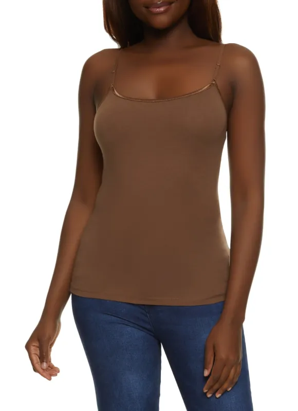 Solid Scoop Neck Cami sold by Rainbow