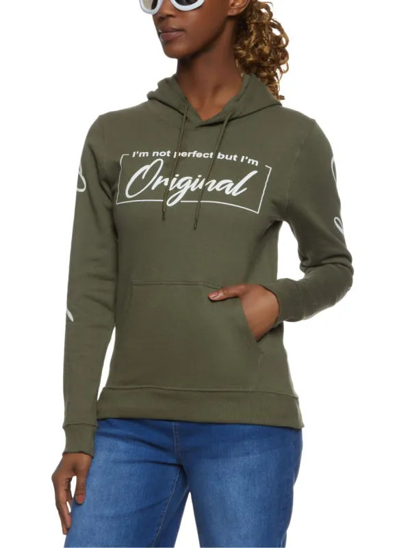 Im Not Perfect But Im Original Hoodie sold by Rainbow