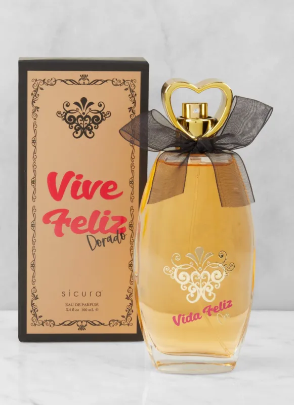 Sicura Vive Feliz Dorado Perfume sold by Rainbow