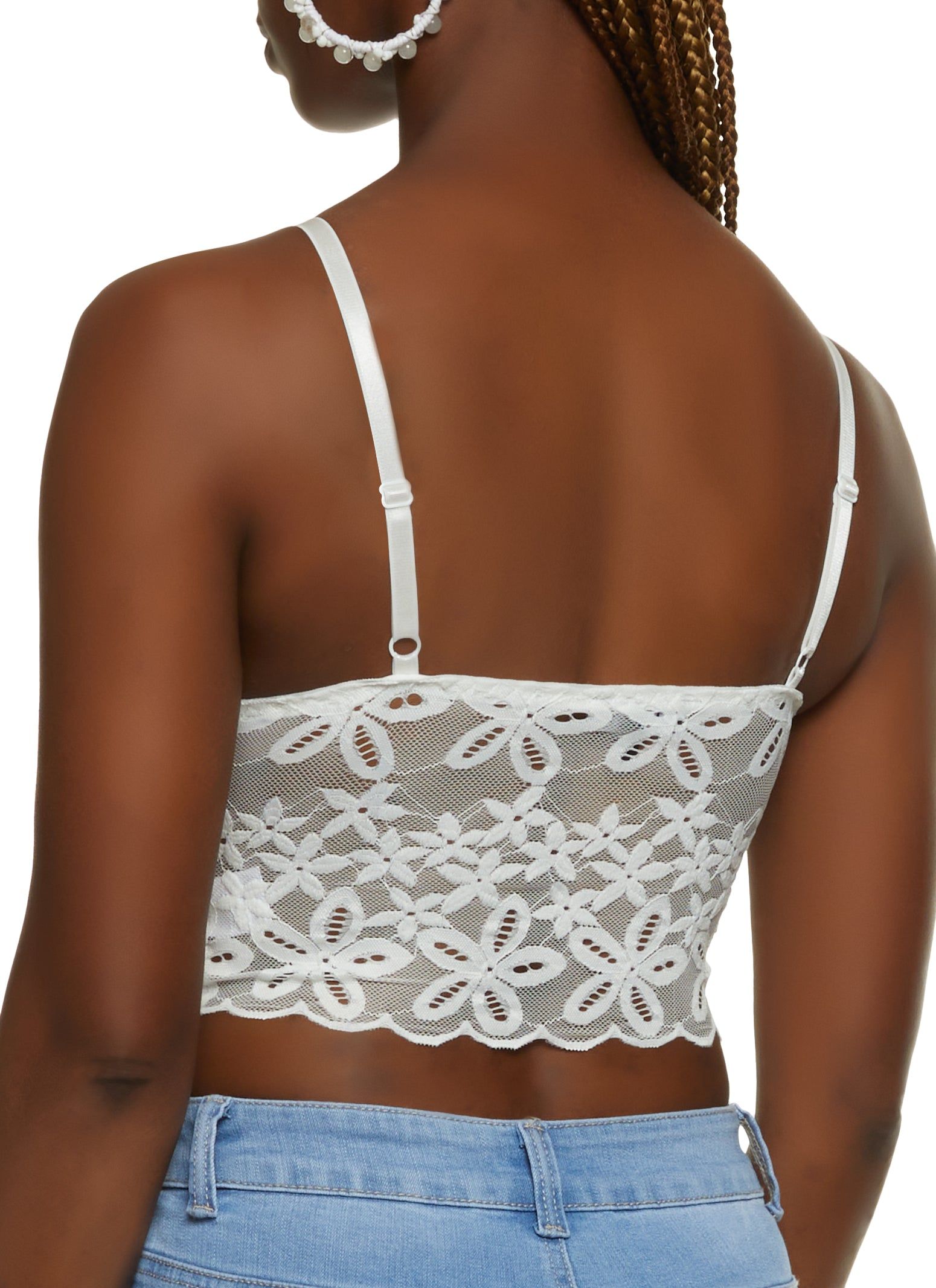 Floral Lace Bralette sold by Rainbow product image thumbnail 2