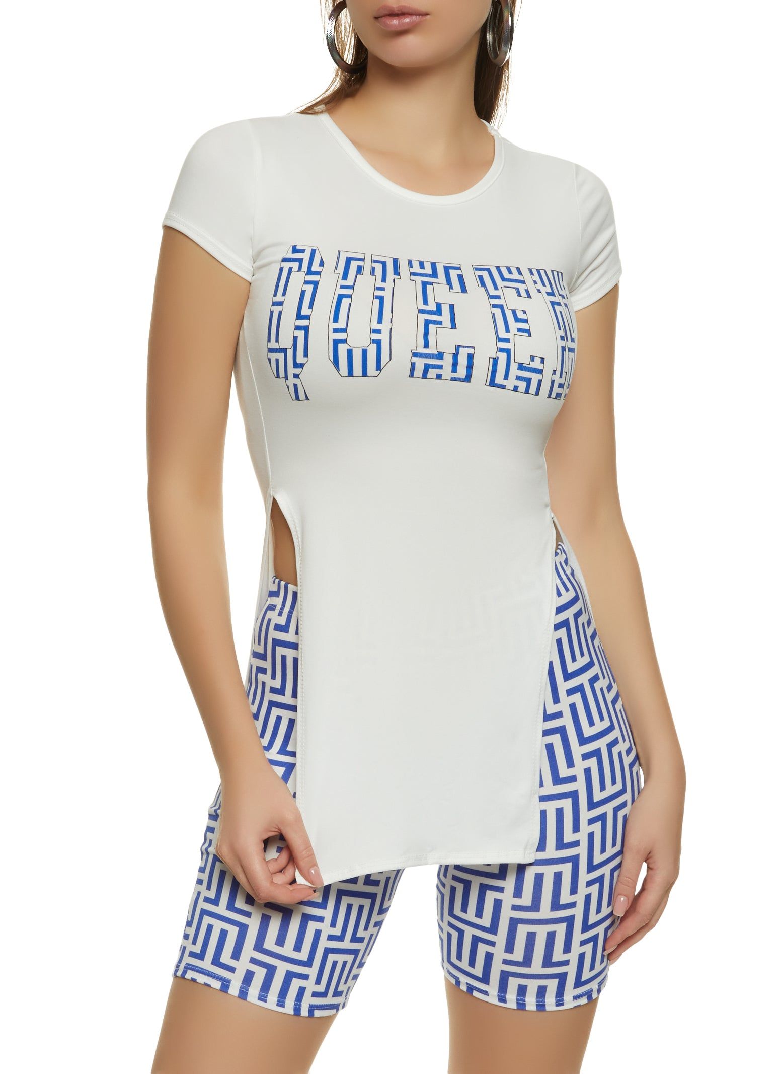 Queen Graphic Tunic Tee sold by Rainbow product image thumbnail 2