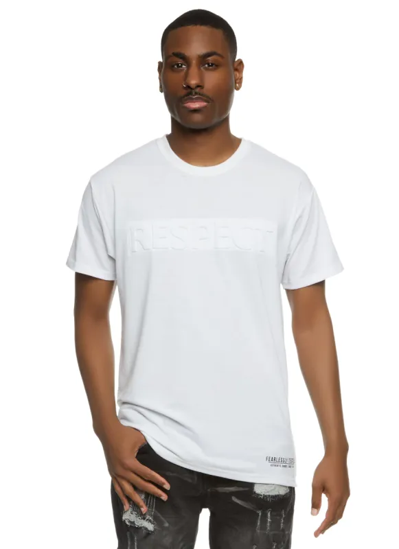 Mens King Embossed Graphic Tee sold by Rainbow