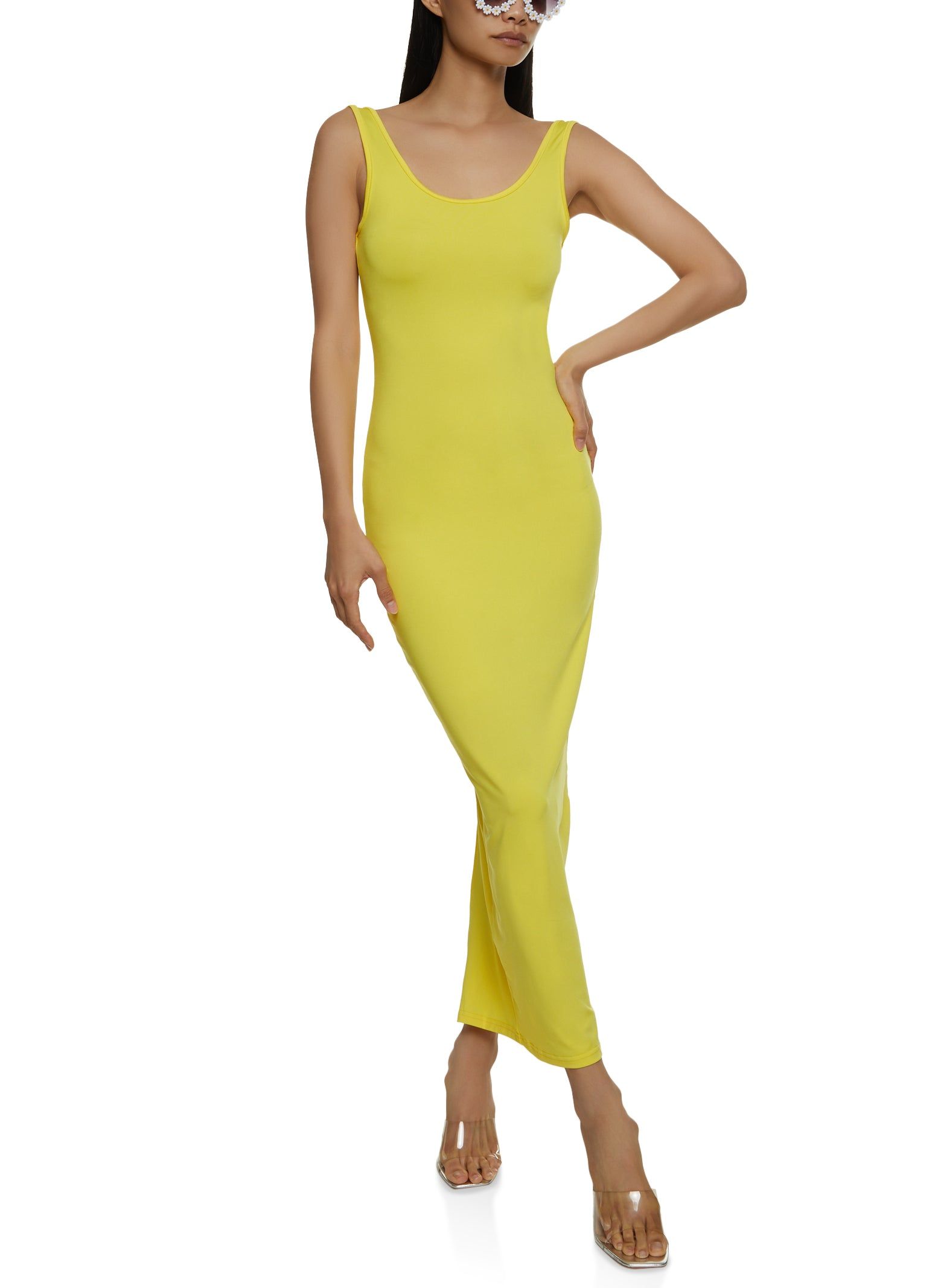 Scoop Back Tank Maxi Dress sold by Rainbow product image thumbnail 2