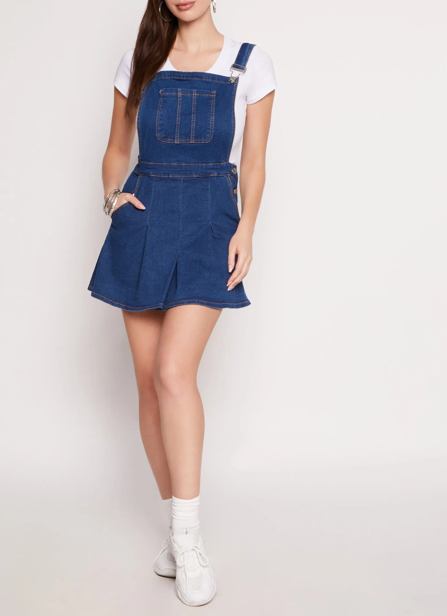 Daisy Denim Overall Dress sold by Rainbow product image thumbnail 2