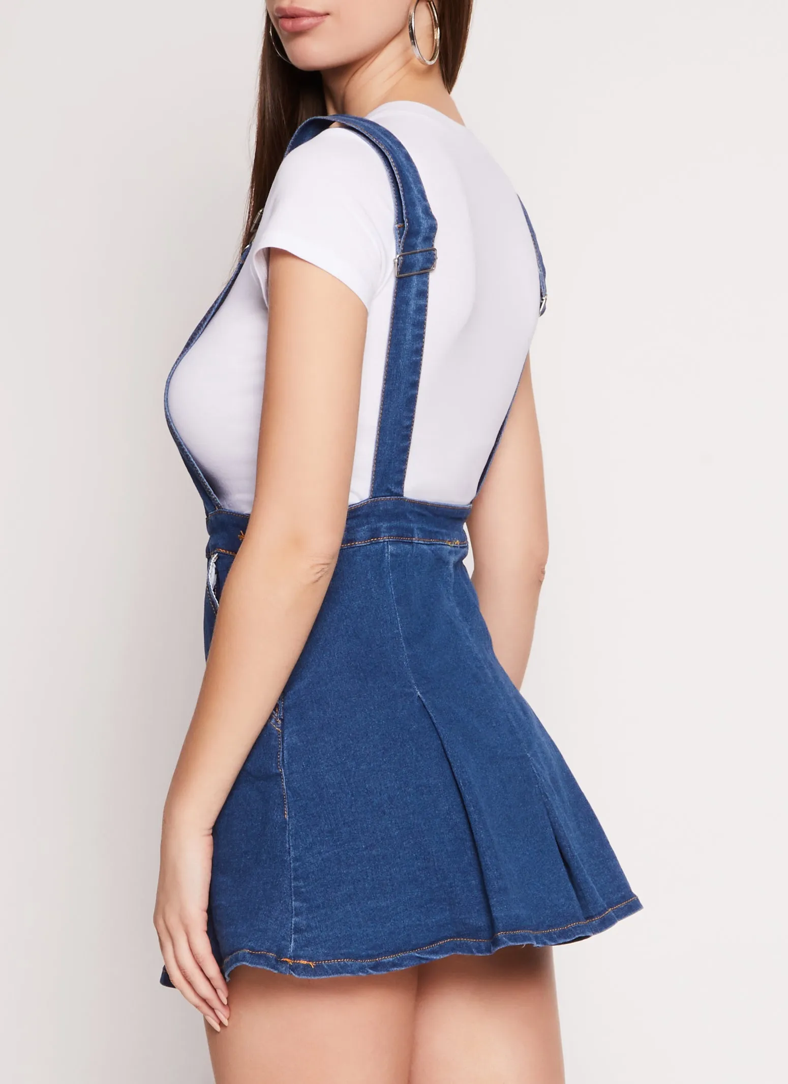 Daisy Denim Overall Dress sold by Rainbow product image thumbnail 3