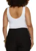 Plus Size Seamless Scoop Neck Bodysuit sold by Rainbow