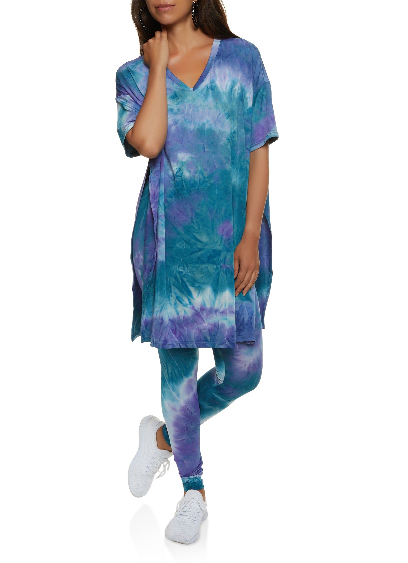 Plus Size Fringe Side Scuba Pants sold by Rainbow product image thumbnail 3