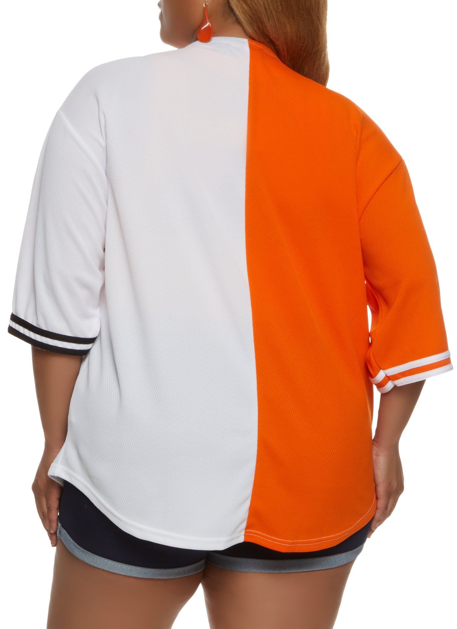 Plus Size Brooklyn 1898 Graphic Baseball Tee sold by Rainbow product image thumbnail 2