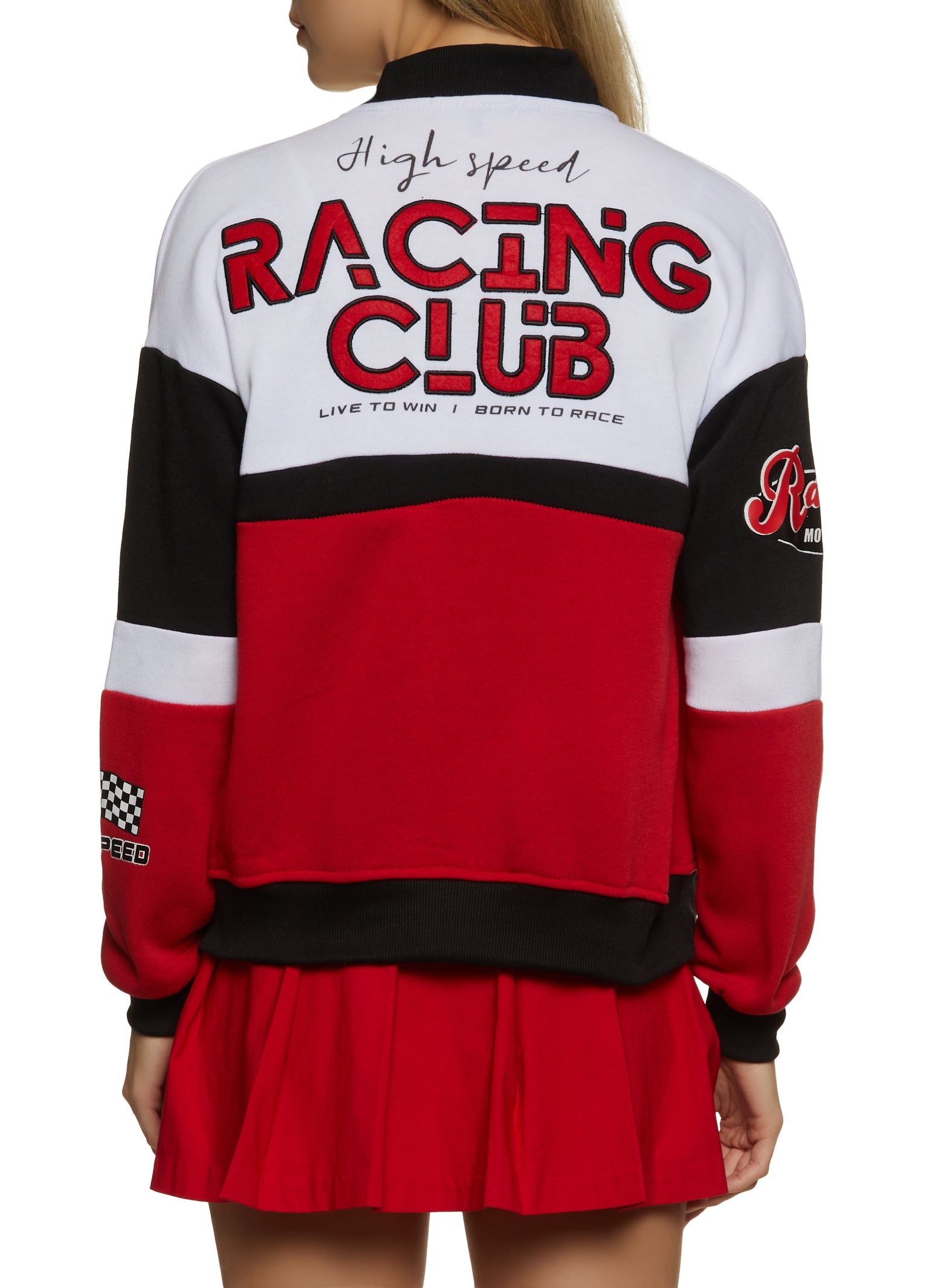 Racing Club Bomber Jacket sold by Rainbow product image thumbnail 2
