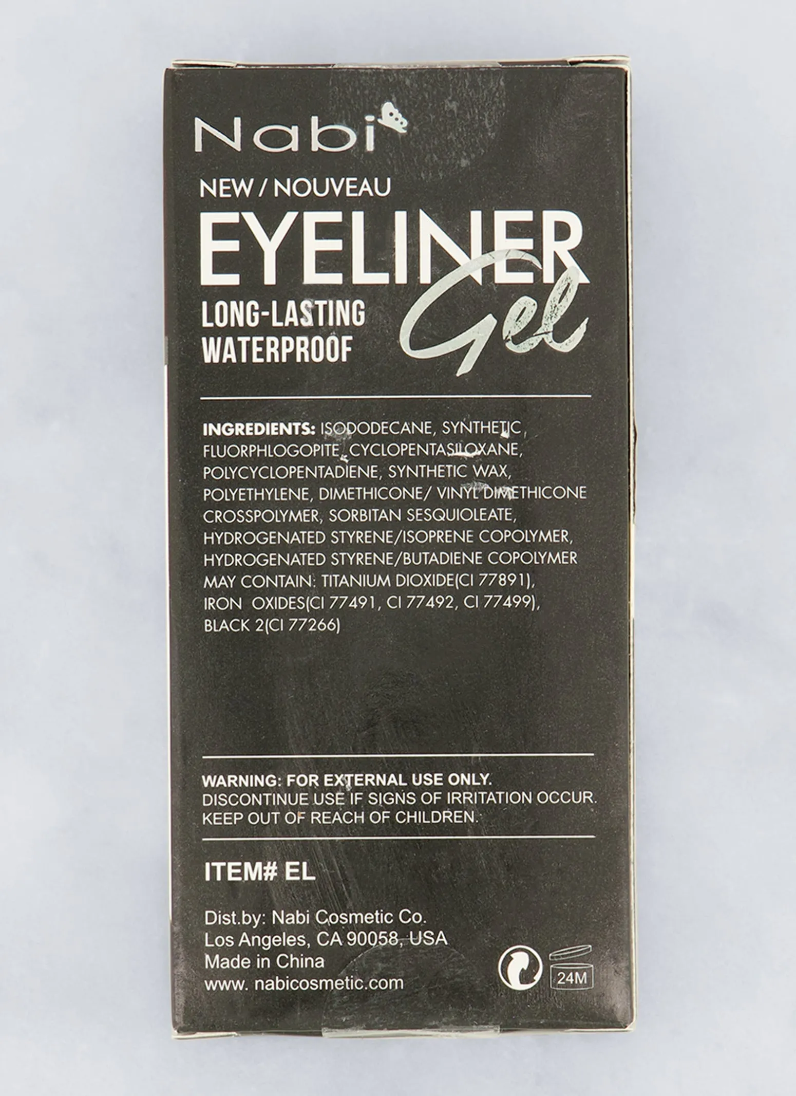 Eyeliner Gel with Brush Set sold by Rainbow product image thumbnail 3