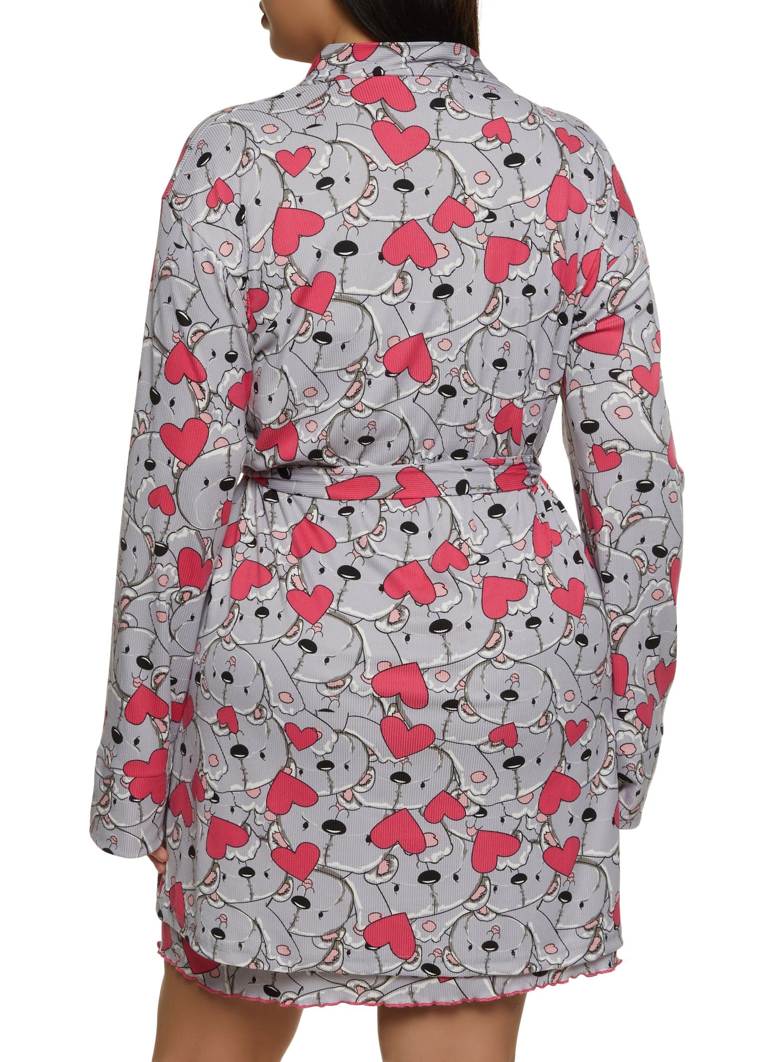 Toggle Drawstring Stripe Detail Fleece Pullover Hoodie sold by Rainbow