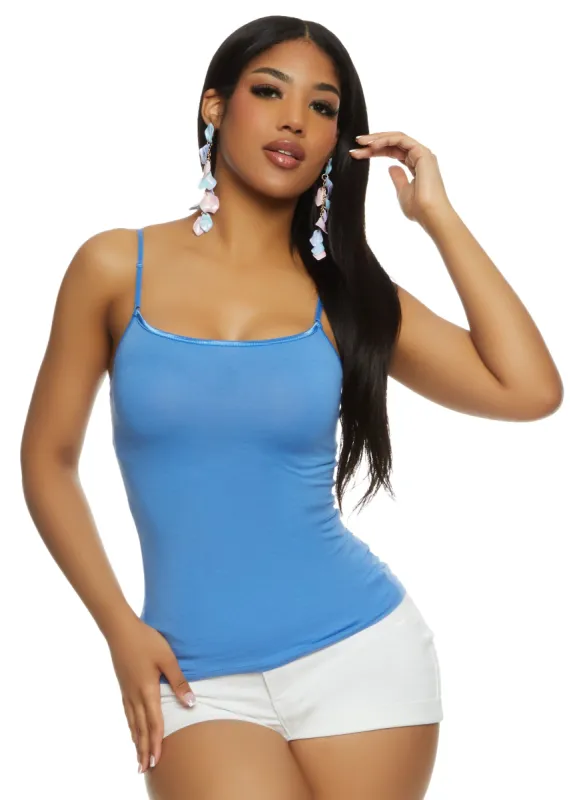 Solid Scoop Neck Cami sold by Rainbow