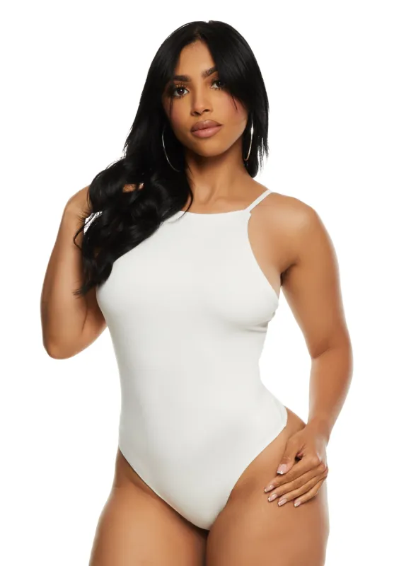 Haute Monde Halter Neck Bodysuit sold by Rainbow
