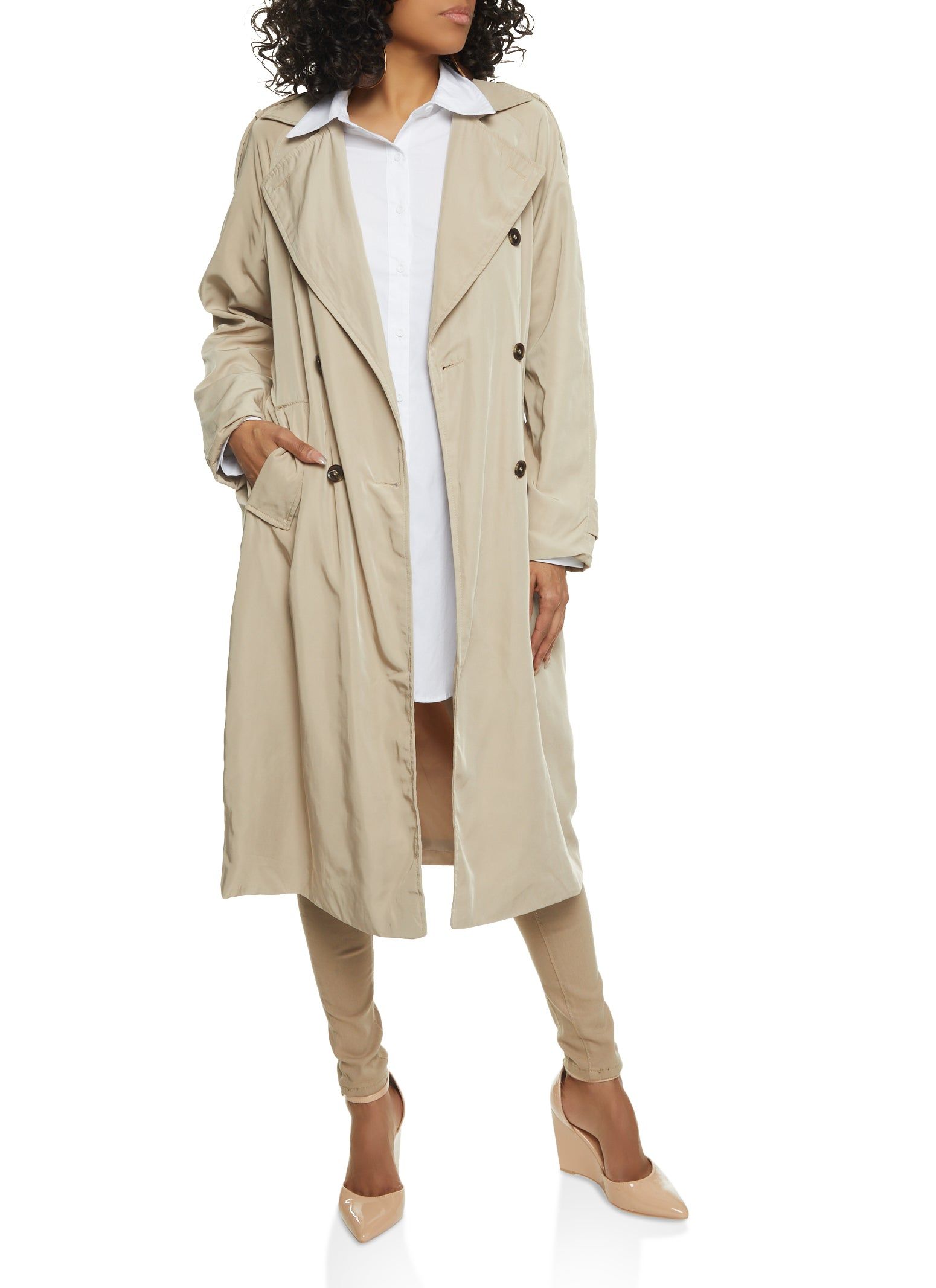 Belted Trench Coat sold by Rainbow product image thumbnail 2