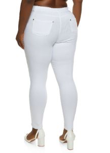Plus Size Hyper Stretch Pull On Pants sold by Rainbow