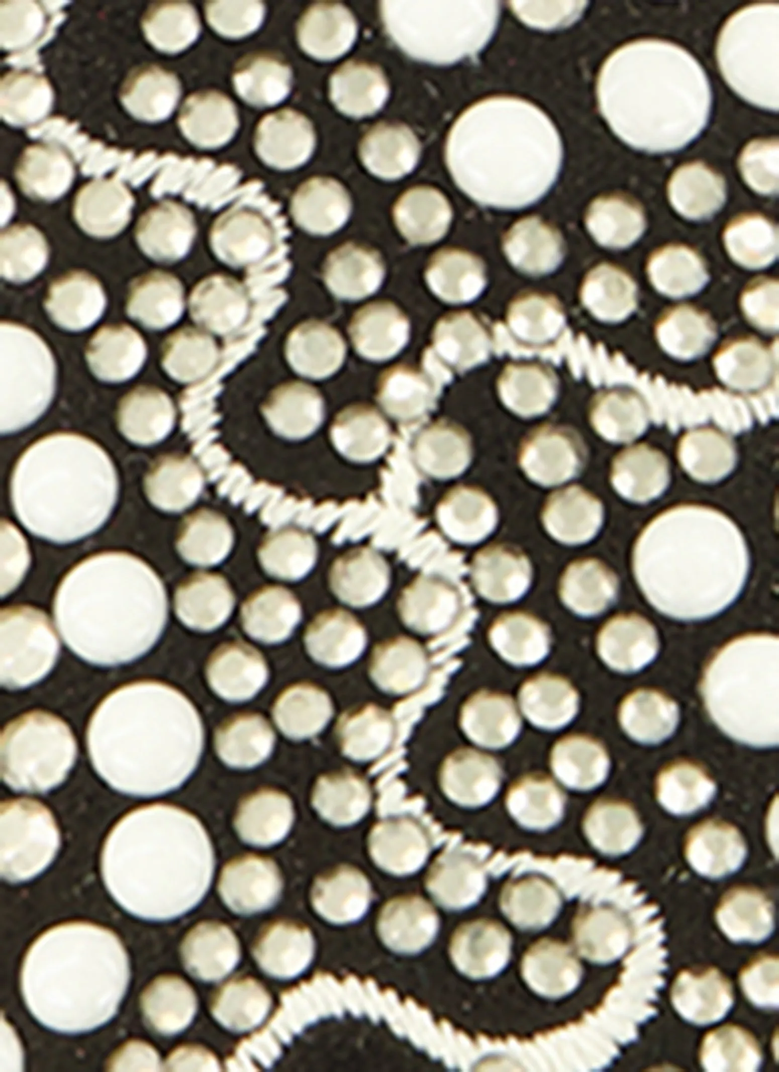 Faux Pearl Cut Out Band Slide Sandals sold by Rainbow product image thumbnail 4