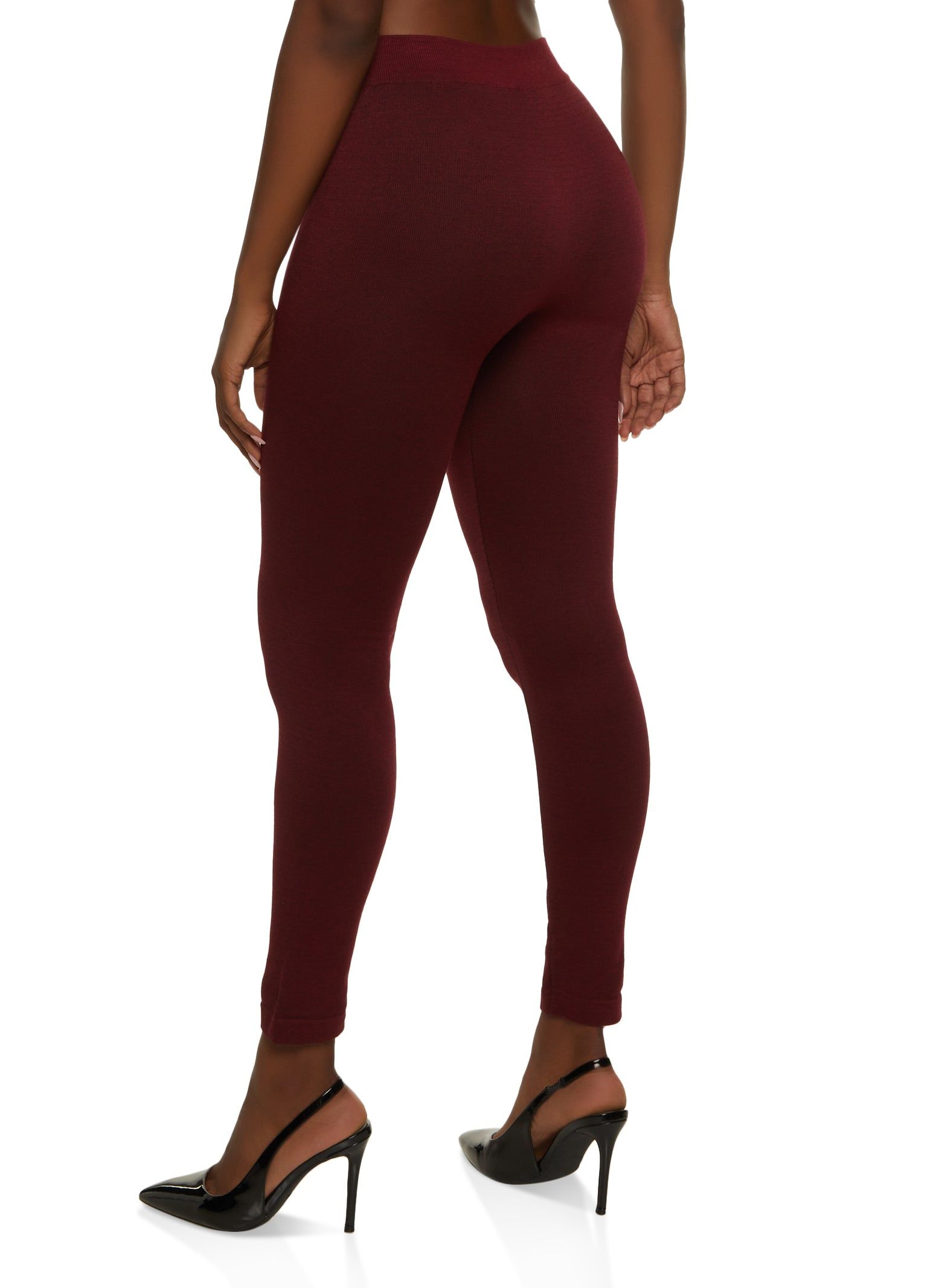 Basic Seamless French Terry Leggings sold by Rainbow product image thumbnail 2