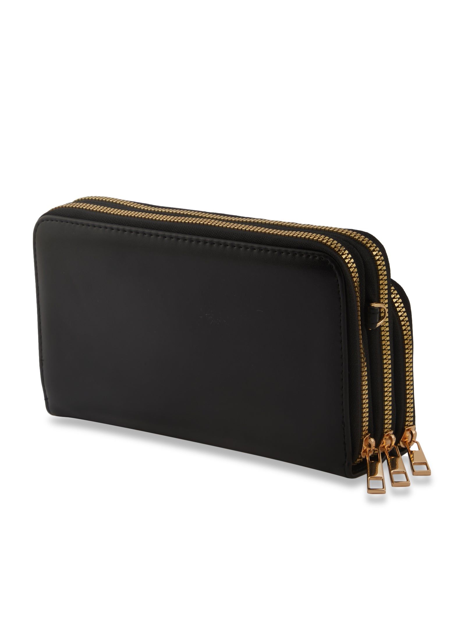 Triple Zipper Convertible Crossbody Bag sold by Rainbow product image thumbnail 3