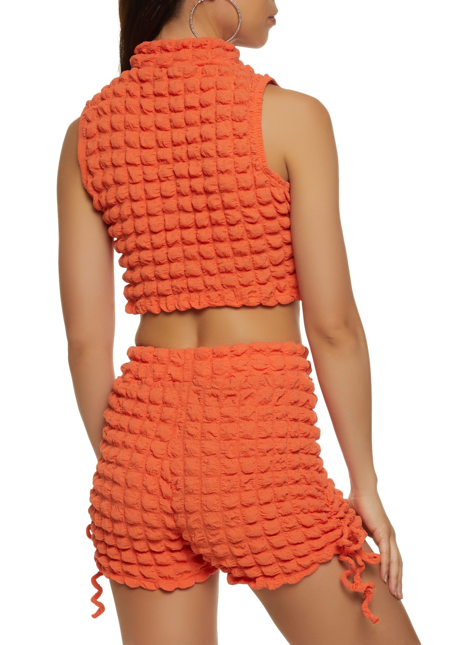 Bubble Knit Tank Top and Shorts sold by Rainbow product image thumbnail 3