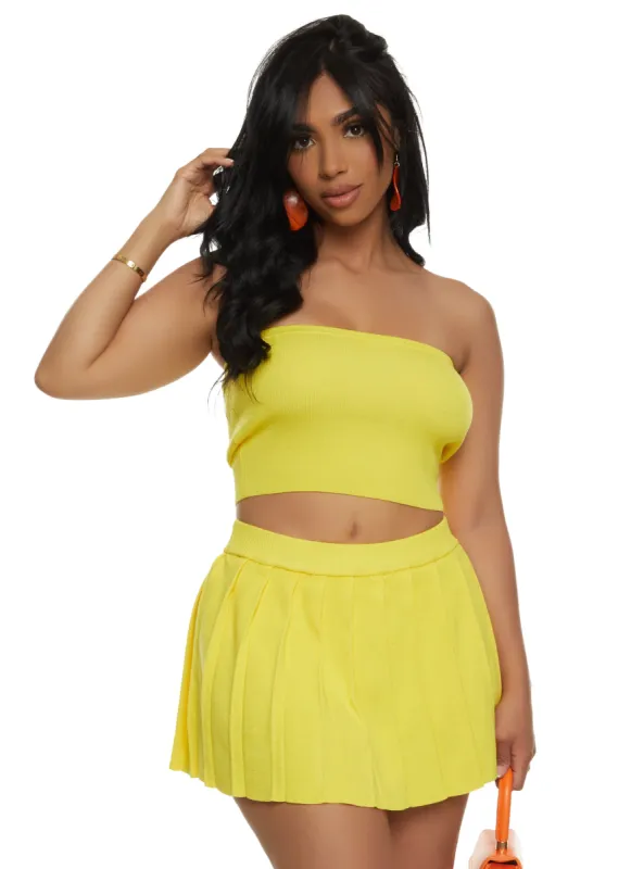 Daisy Solid Tube Top sold by Rainbow