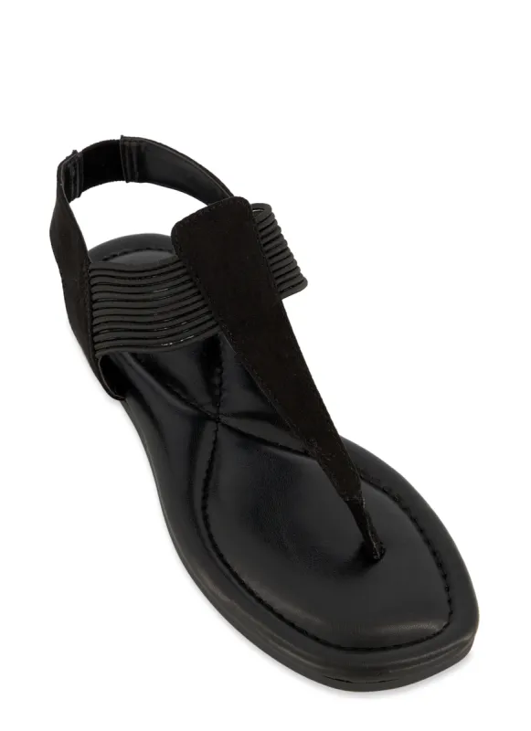 Slingback Corded Thong Sandals sold by Rainbow