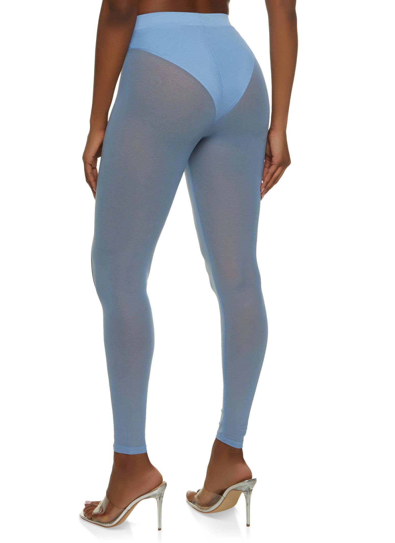 Mesh Seam Front Leggings sold by Rainbow product image thumbnail 3