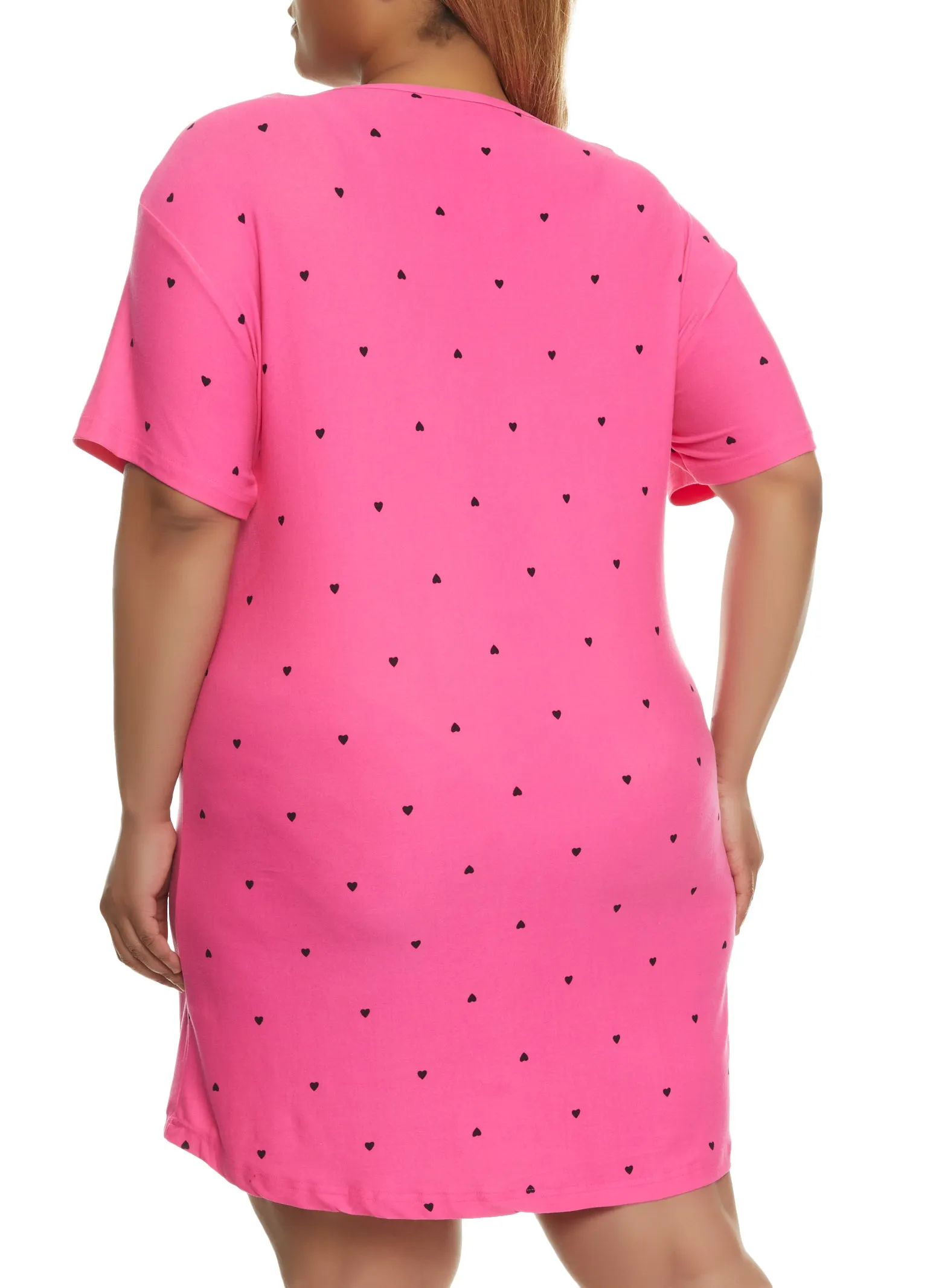 Plus Size One Loved Mama Sequin Graphic Nightgown sold by Rainbow product image thumbnail 2