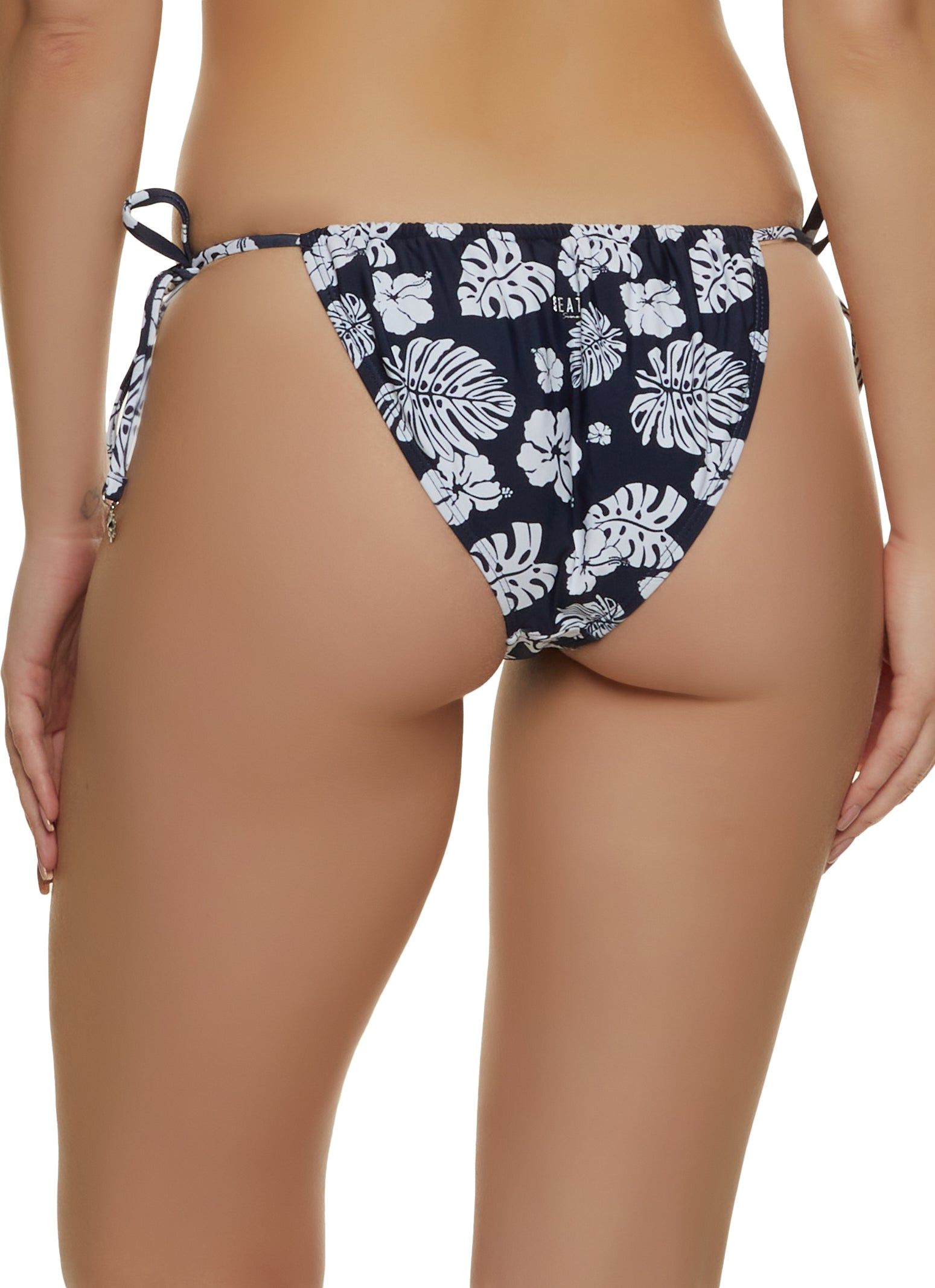 Hibiscus Tie Side Swim Bikini Bottoms sold by Rainbow product image thumbnail 2