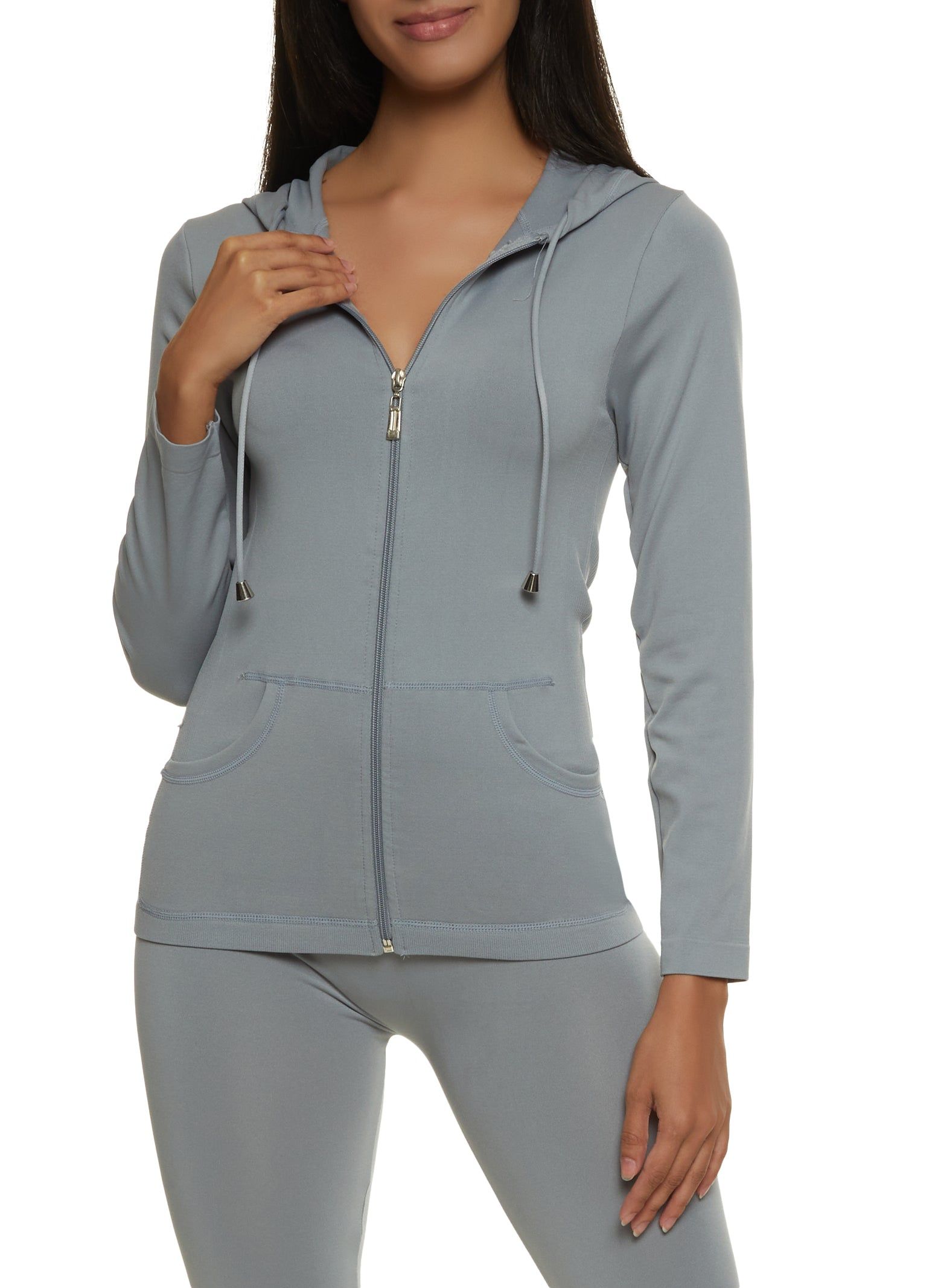 Basic Hooded Track Jacket sold by Rainbow