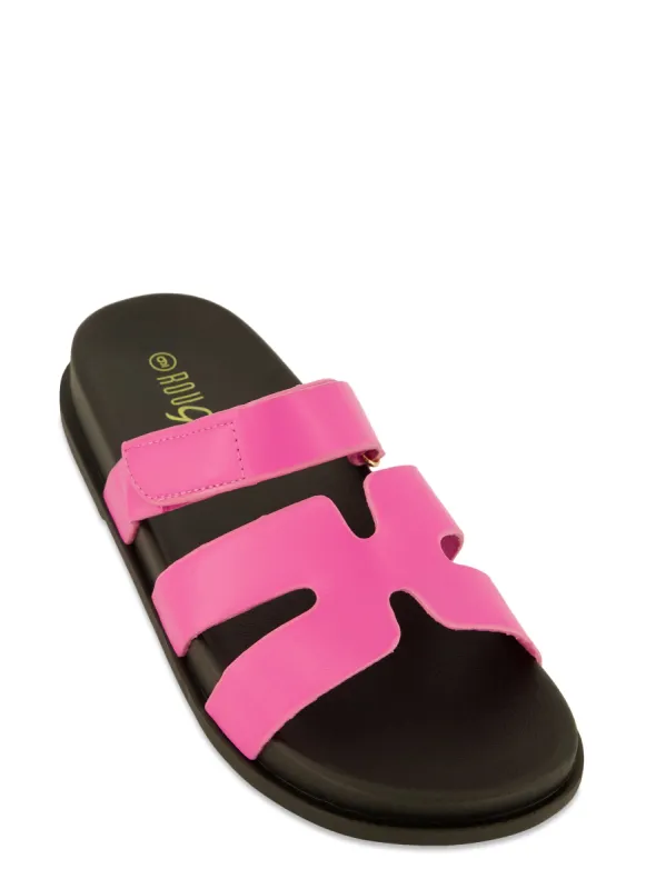 H Band Velcro Slide Sandals sold by Rainbow