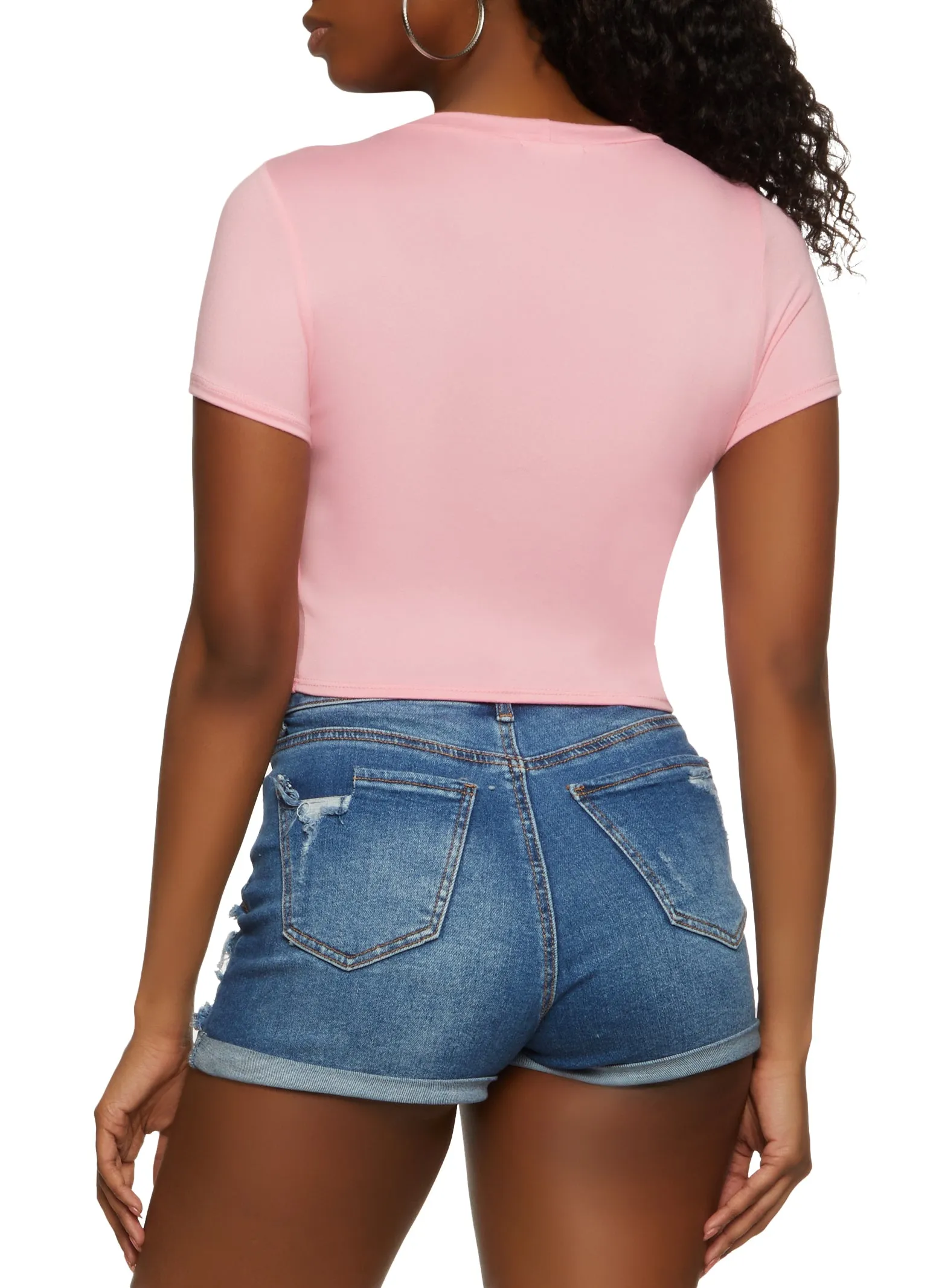 Lace Bow Graphic Tee sold by Rainbow product image thumbnail 2