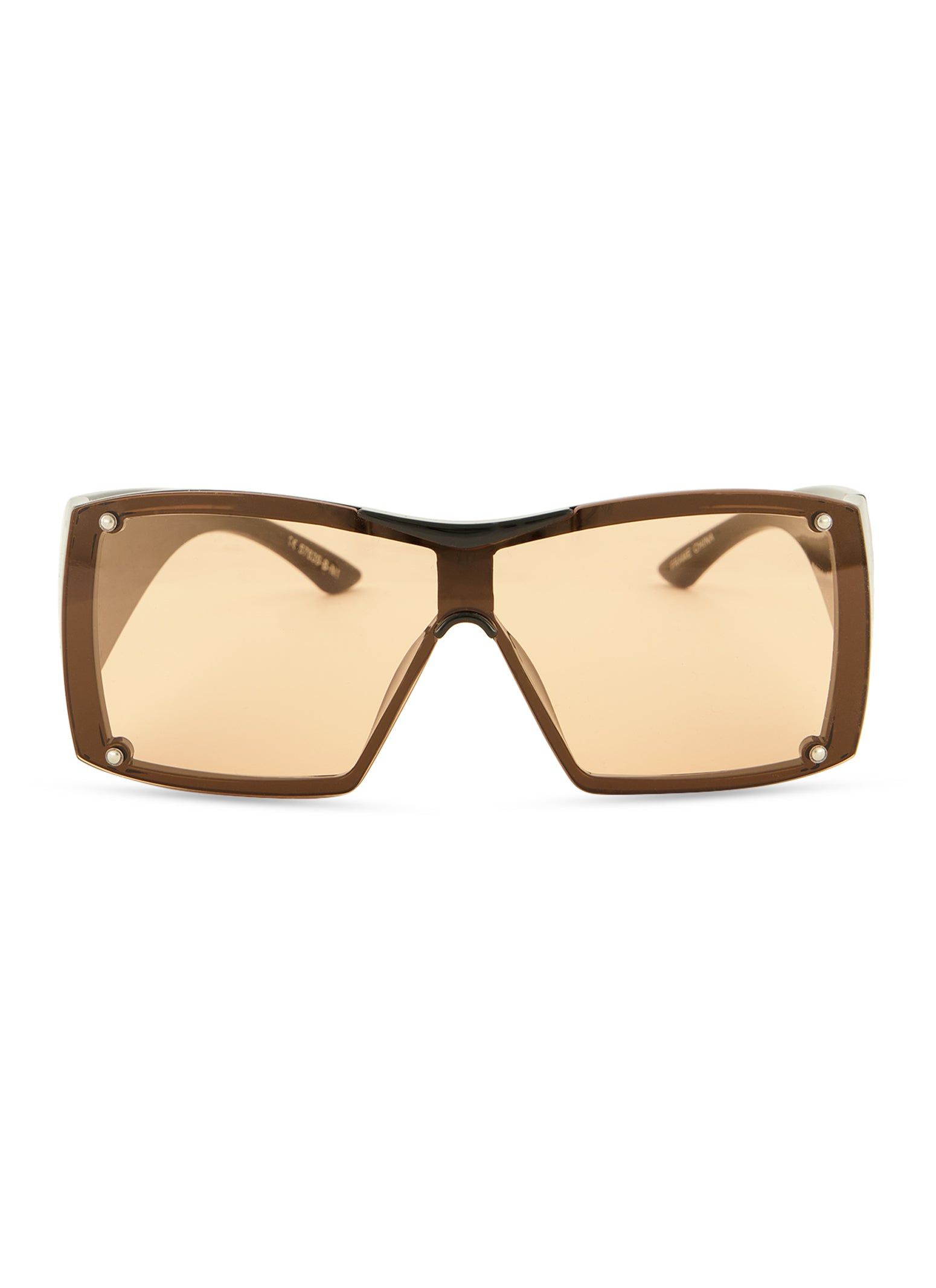 Gradient Lens Shield Sunglasses sold by Rainbow