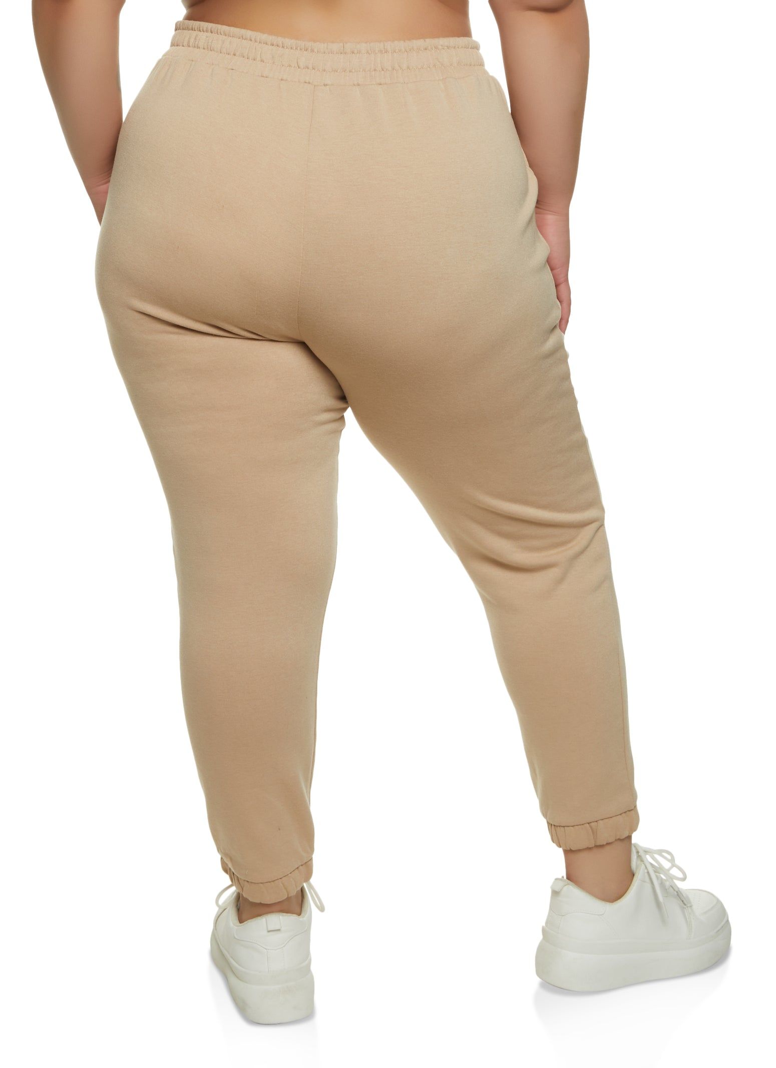 Plus Size Fleece High Waist Sweatpants sold by Rainbow product image thumbnail 2