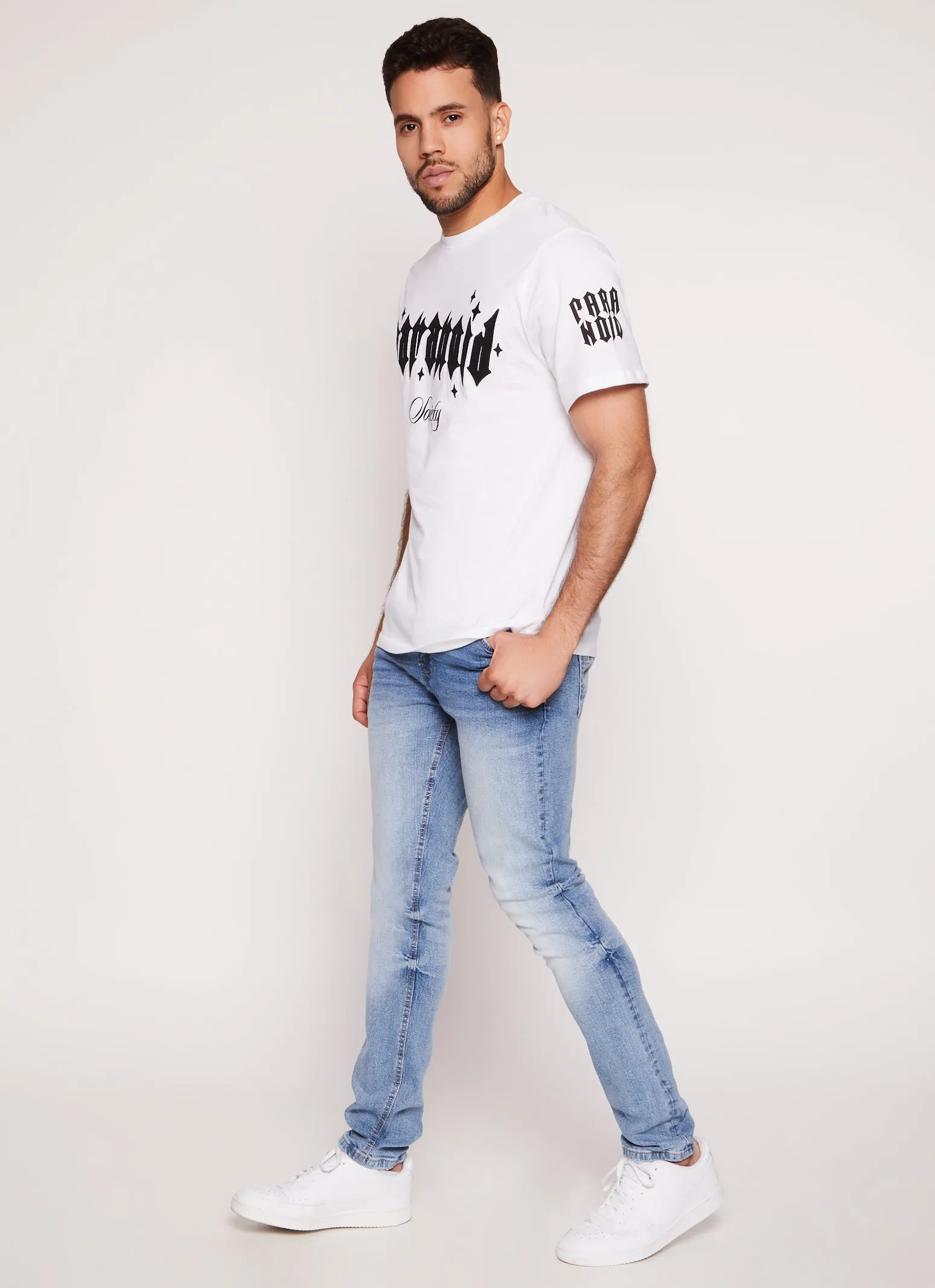 Mens Paranoid Society Graphic Tee sold by Rainbow product image thumbnail 2