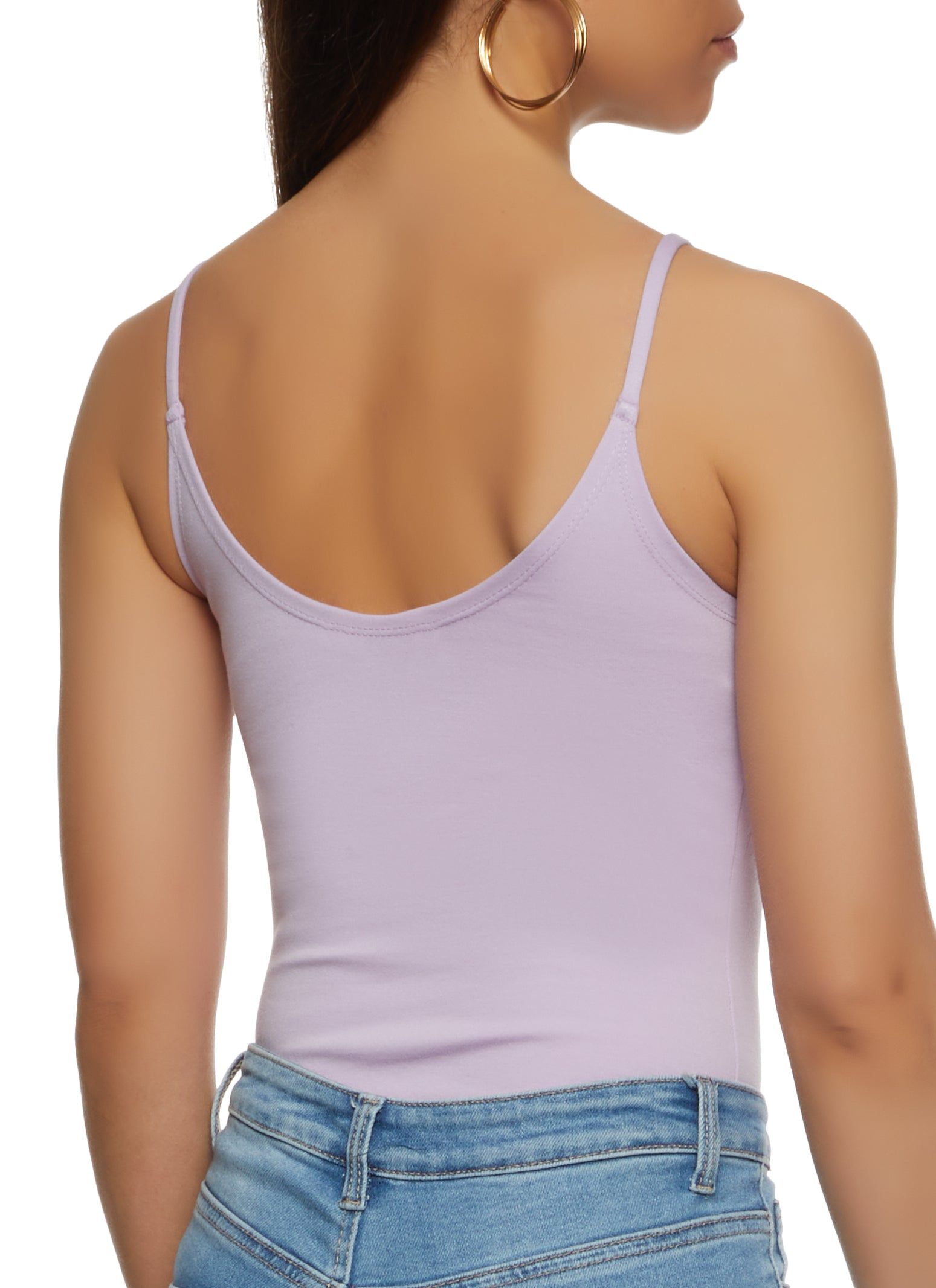 Scoop Neck Cami Bodysuit sold by Rainbow product image thumbnail 3