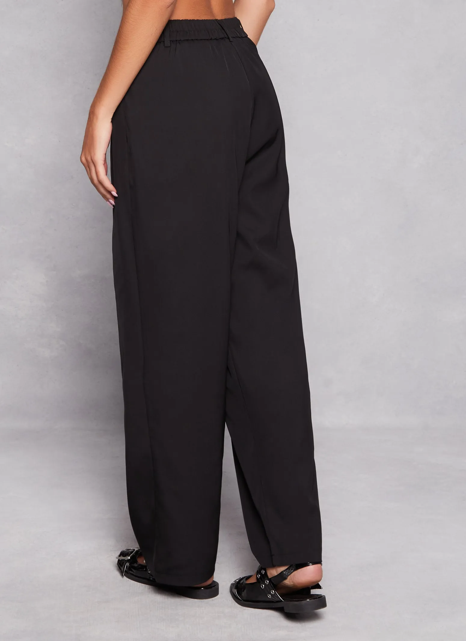Crepe Knit Straight Leg Trousers sold by Rainbow product image thumbnail 3