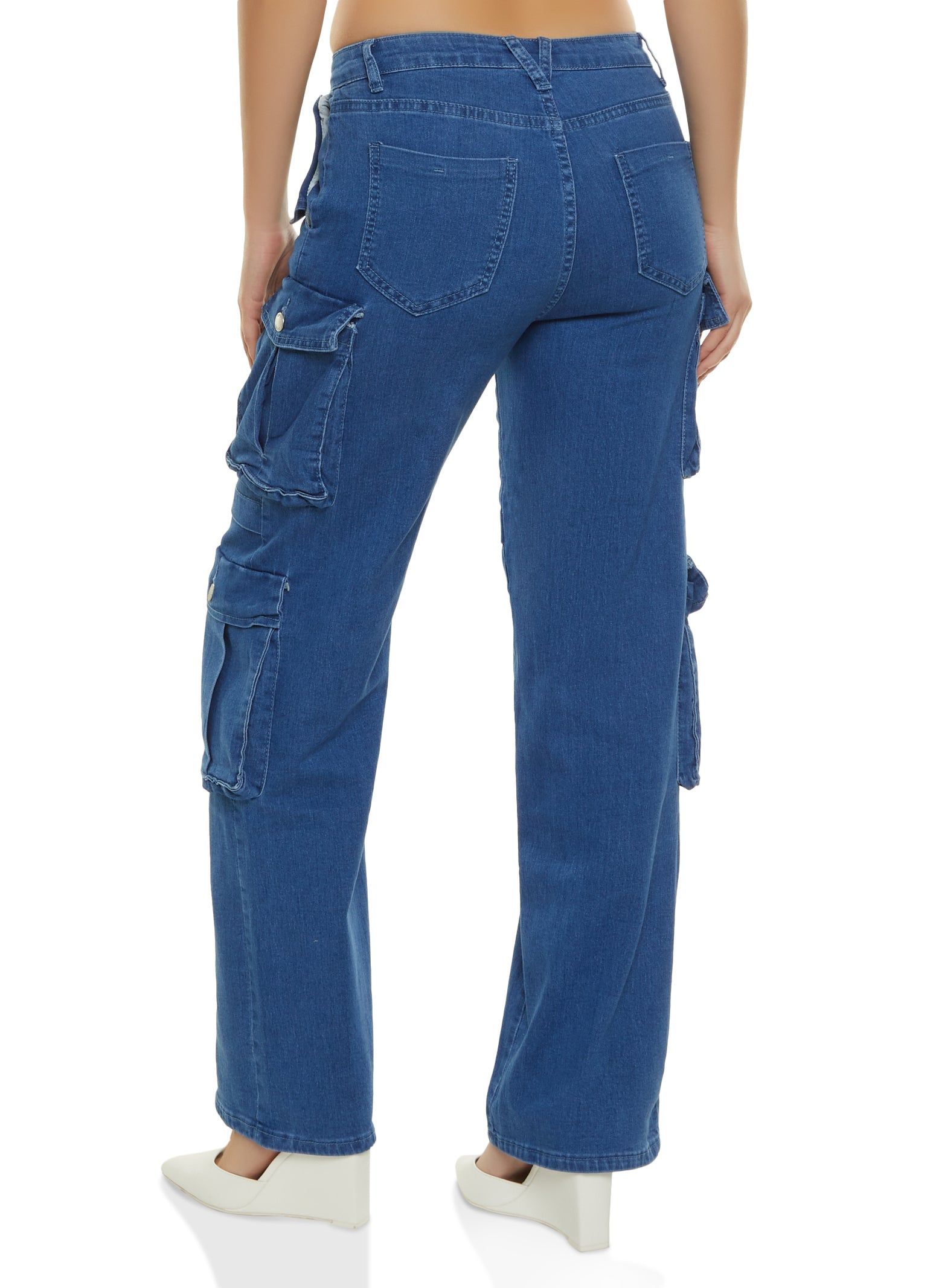 Wide Leg Cargo Jeans sold by Rainbow product image thumbnail 2