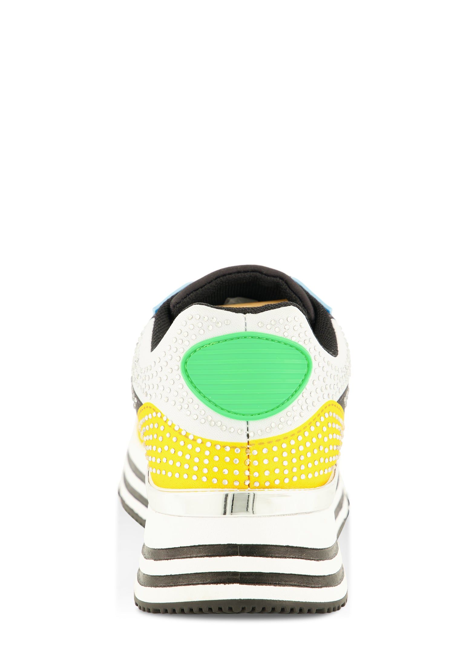 Color Block Rhinestone Platform Sneakers sold by Rainbow product image thumbnail 3