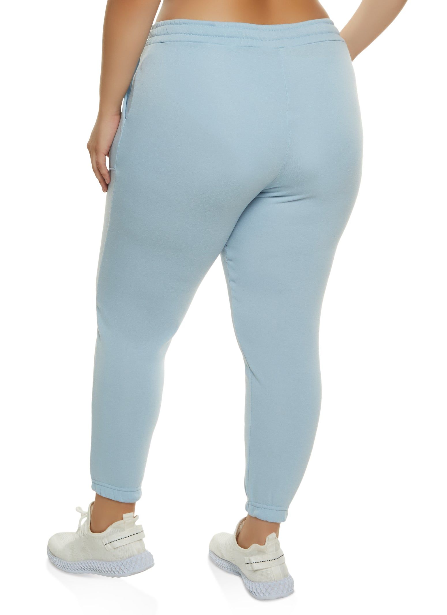 Plus Size Fleece Drawstring Sweatpants sold by Rainbow product image thumbnail 2