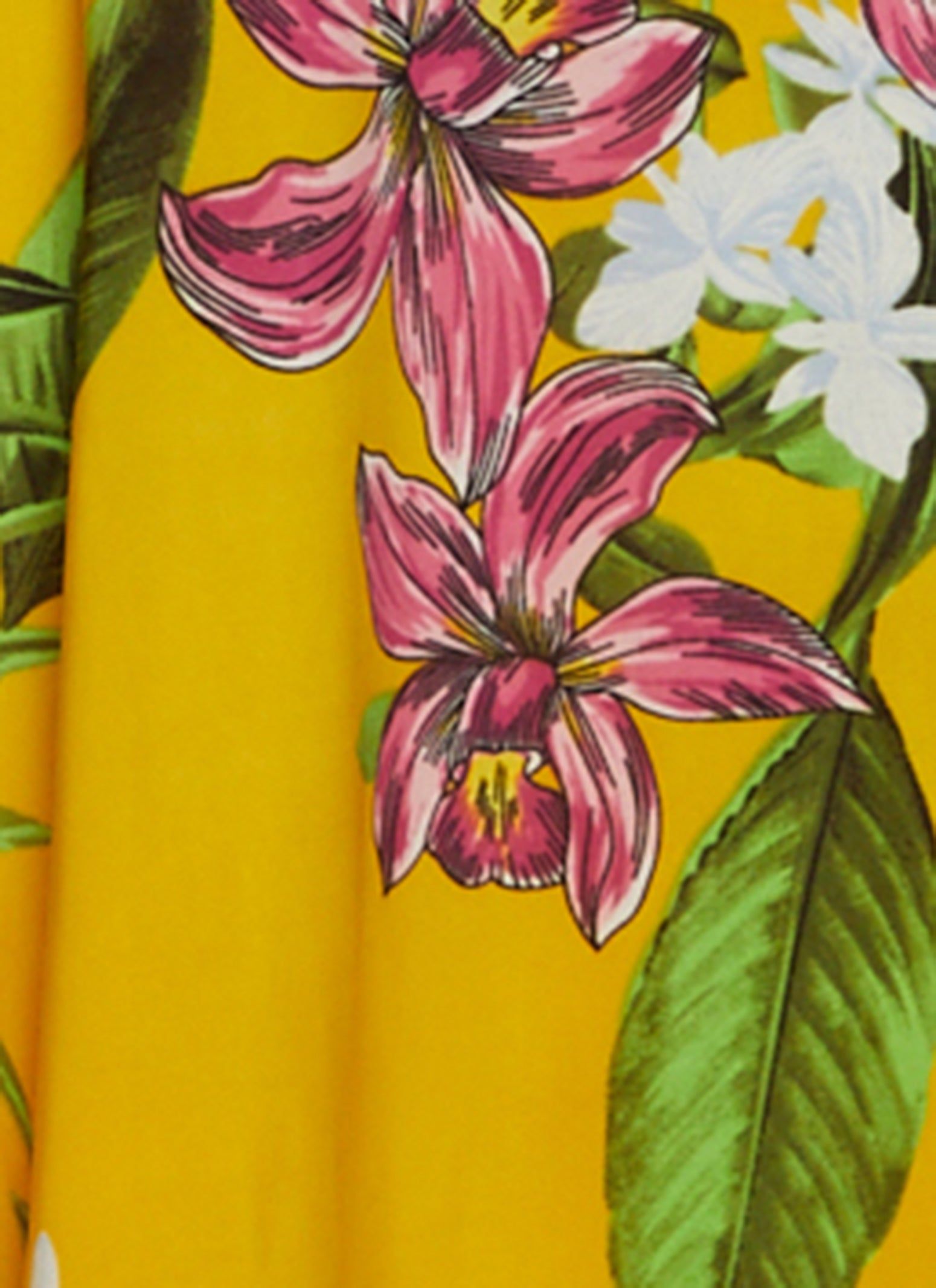 Plus Size Tropical Print Tie Waist Wrap Dress sold by Rainbow product image thumbnail 4