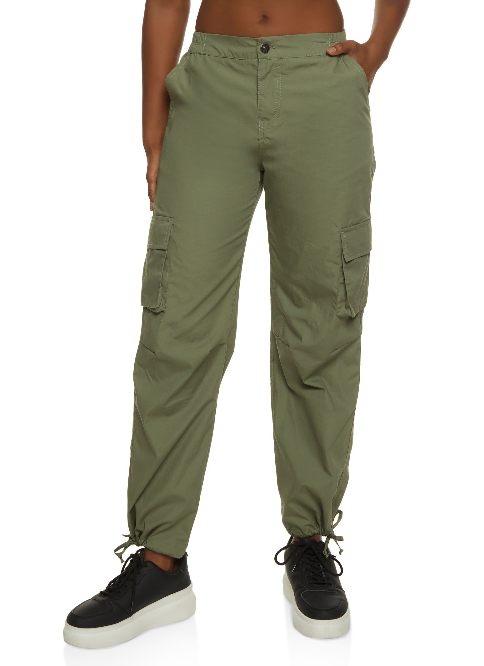 Poplin Cargo Pants sold by Rainbow