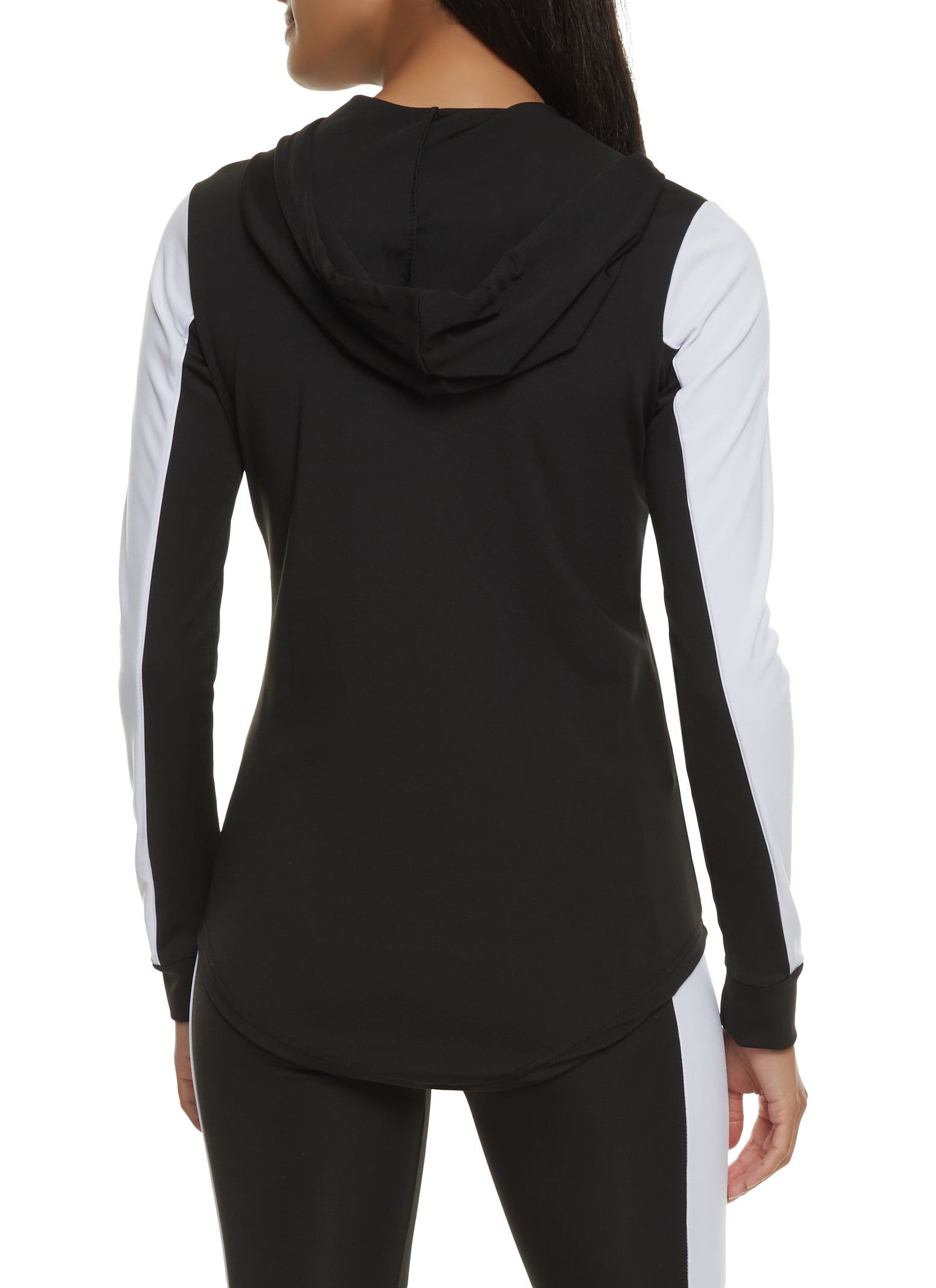 Color Block Stripe Detail Track Jacket sold by Rainbow product image thumbnail 3