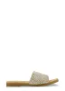 Rhinestone Band Open Toe Slide Sandals sold by Rainbow