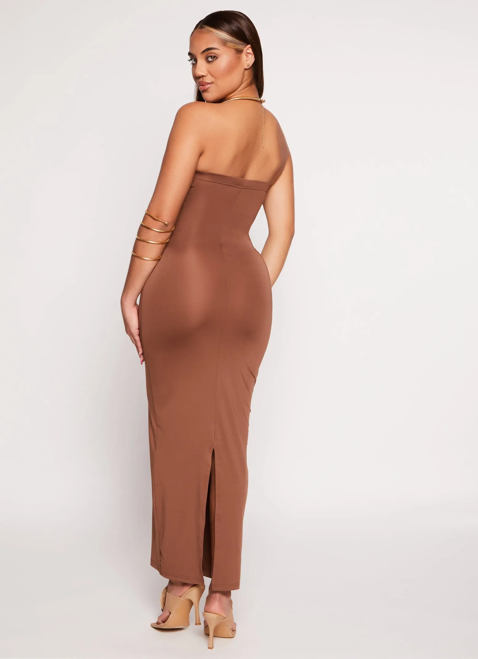 Daisy Solid Maxi Tube Dress sold by Rainbow product image thumbnail 3