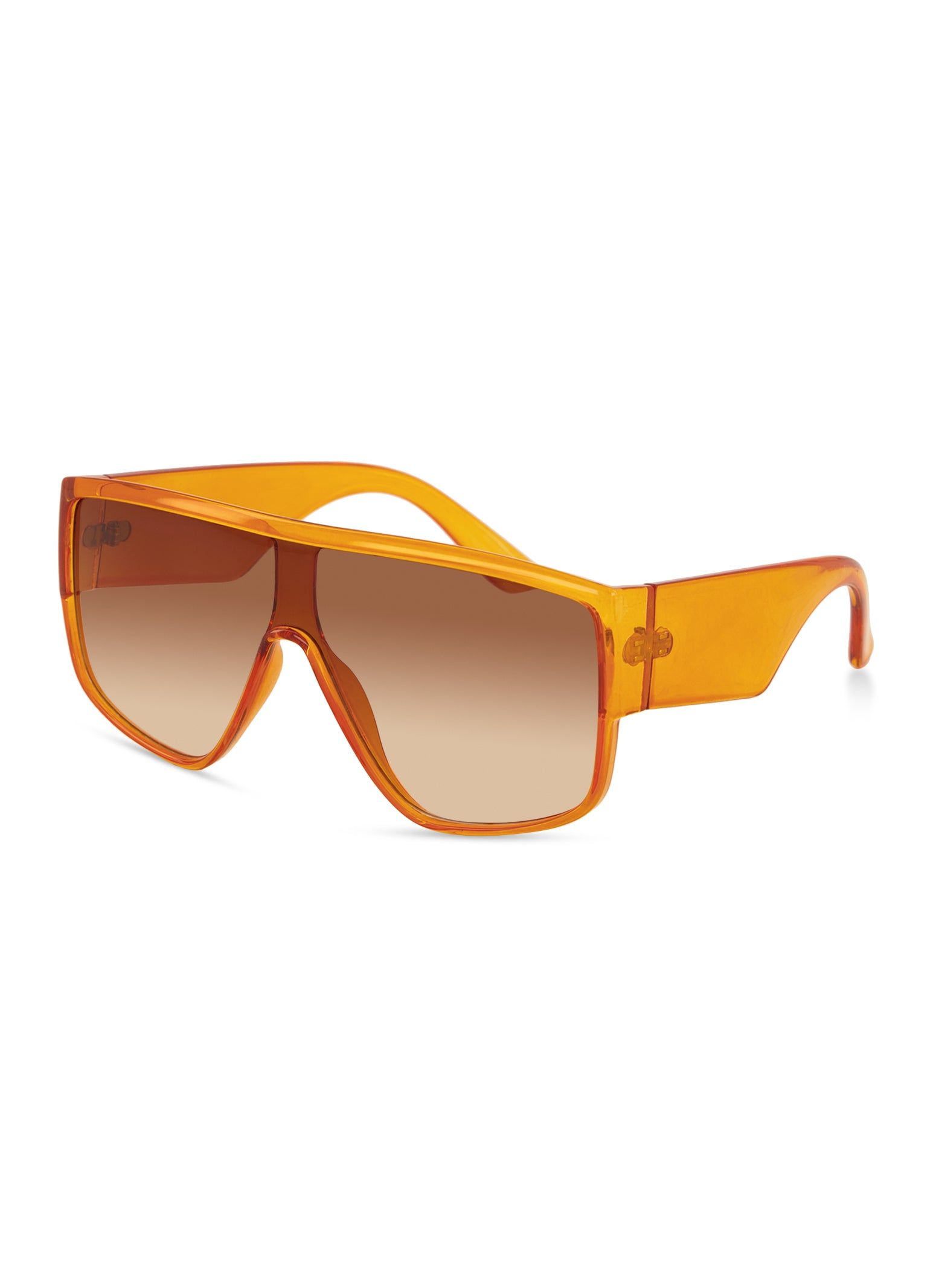 Boxy Oversized Shield Sunglasses sold by Rainbow product image thumbnail 2