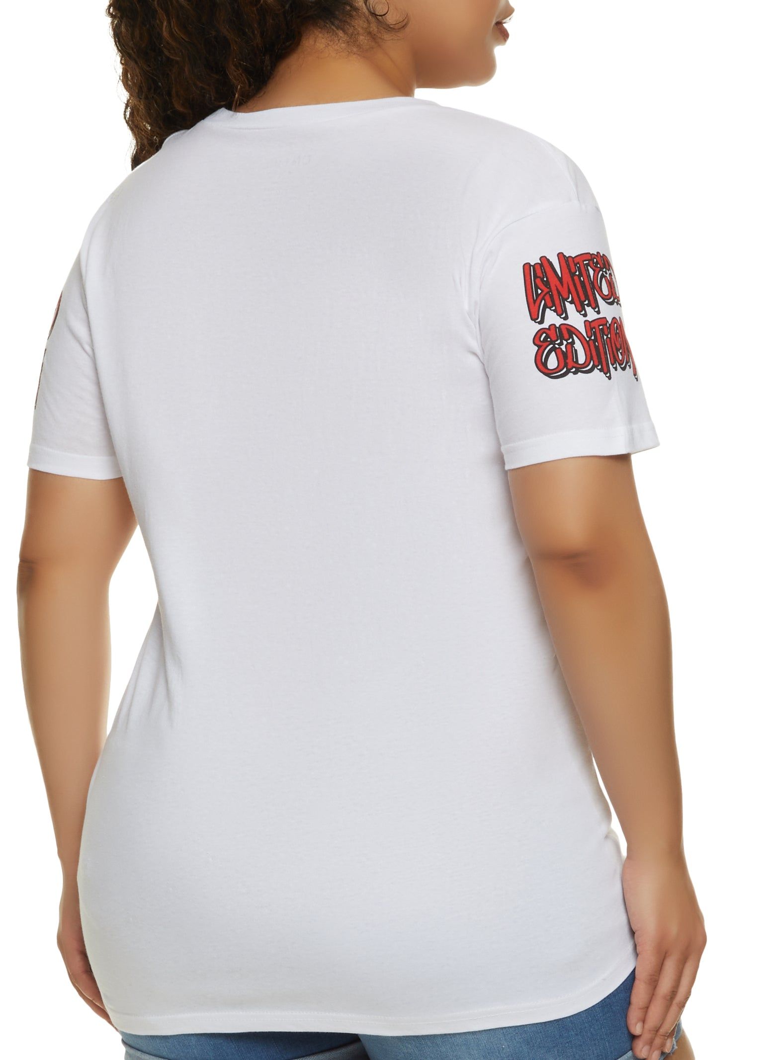 Plus Size Limited Edition Face Graphic Tee sold by Rainbow product image thumbnail 2