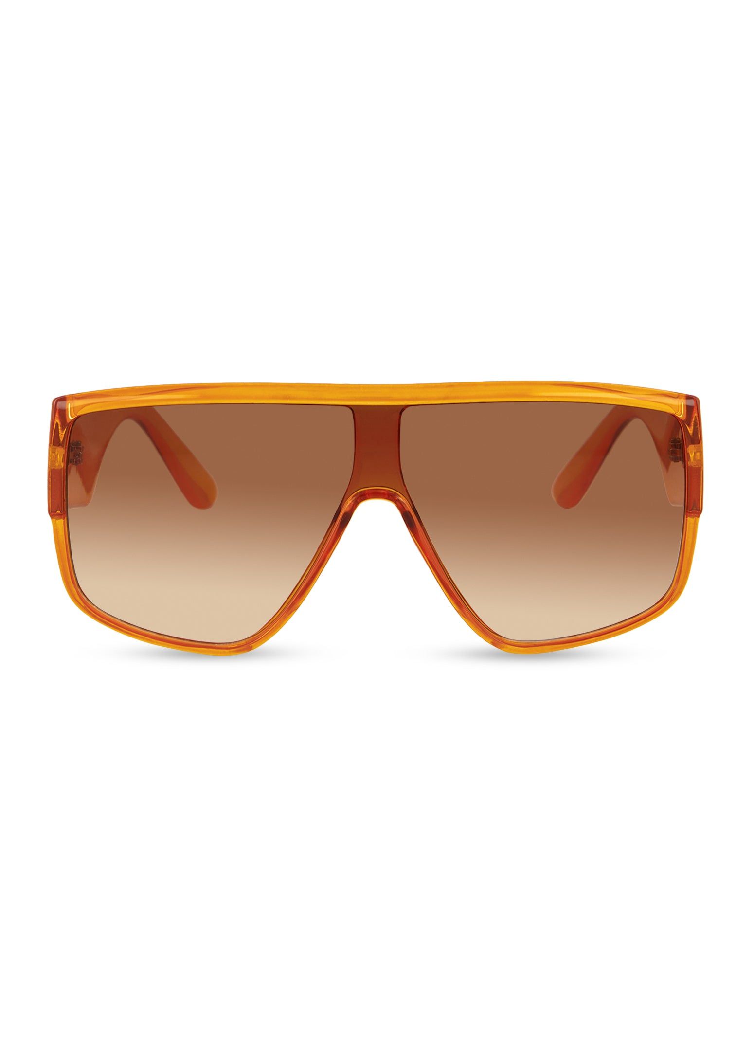 Boxy Oversized Shield Sunglasses sold by Rainbow