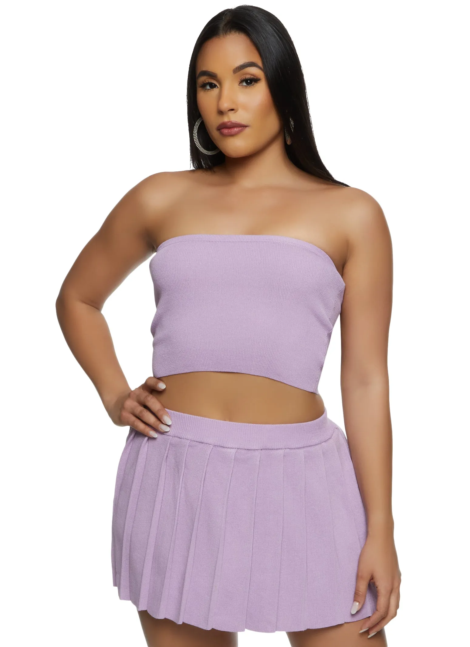 Daisy Solid Tube Top sold by Rainbow