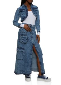 Bolero Denim Jacket sold by Rainbow